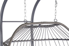 Load image into Gallery viewer, 2 Person Outdoor Rattan Hanging Chair Patio Wicker Egg Chair-8
