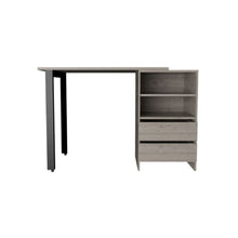 Load image into Gallery viewer, 120 Writing Desk Cusco, Two Drawers, Light Gray Finish-3
