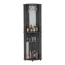 Load image into Gallery viewer, Bar Cabinet Corner,Bar Cabinet, Rialto, Smokey Oak, Smokey Oak Finish-2
