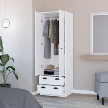 Load image into Gallery viewer, Armoire Hobbs, White Finish-1
