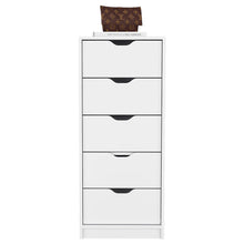 Load image into Gallery viewer, Raymer 2 Piece Bedroom Set, Nightstand + Dresser, White Finish-5
