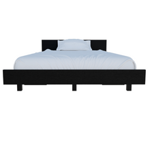 Load image into Gallery viewer, Twin Bed Base Cervants, Frame, Black Wengue Finish-1
