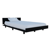 Load image into Gallery viewer, Twin Bed Base Cervants, Frame, Black Wengue Finish-3
