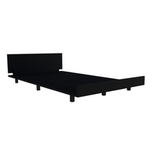 Load image into Gallery viewer, Twin Bed Base Cervants, Frame, Black Wengue Finish-4

