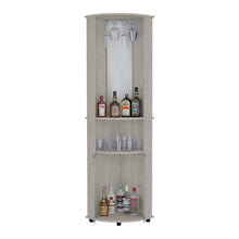 Load image into Gallery viewer, Bar Cabinet Corner,Bar Cabinet, Rialto, Concrete Gray, Concrete Gray Finish-3
