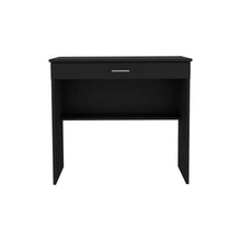 Load image into Gallery viewer, Desk Eden, One Open Shelf, One Drawer, Black Wengue Finish-3
