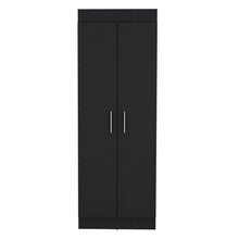 Load image into Gallery viewer, Pantry Cabinet Clinton, Five Interior Shelves, Black Wengue Finish-2
