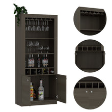Load image into Gallery viewer, Bar Cabinet Margarita, Two Door Cabinet, Smokey Oak Finish-2
