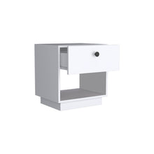 Load image into Gallery viewer, Nightstand Viliigili, One Drawer, White Finish-5
