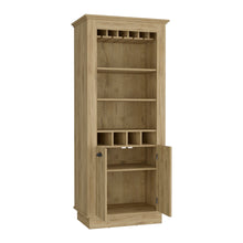 Load image into Gallery viewer, Bar Cabinet Provo, Wine Racks and Glass Holder, Macadamia Finish-6
