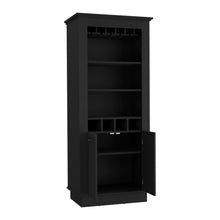 Load image into Gallery viewer, Bar Cabinet Provo, Glass Holder, Black Wengue Finish-6
