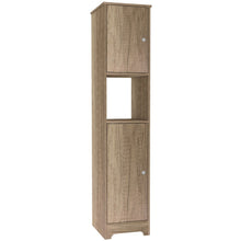Load image into Gallery viewer, Linen Cabinet Albany, Four Interior Shelves, Light Oak Finish-3

