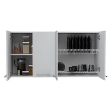 Load image into Gallery viewer, Kitchen Cabinet Durham, Four Doors, White Finish-6
