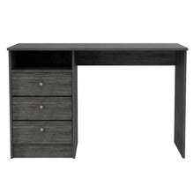 Load image into Gallery viewer, Computer Desk Fremont with Three Drawers, Smokey Oak Finish-5

