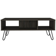 Load image into Gallery viewer, Coffee Table Minnesota, Two Shelves, Carbon Espresso Finish-3
