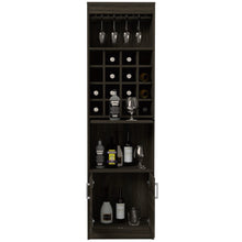 Load image into Gallery viewer, Bar cabinet Modoc, One Extendable Shelf, Sixteen Wine Cubbies, One Shelf, Carbon Espresso Finish-2
