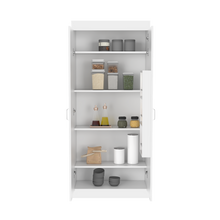 Load image into Gallery viewer, Pantry Cabinet Orlando, Five Shelves, White Finish-5
