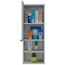 Load image into Gallery viewer, Medicine Cabinet Hazelton, Open and Interior Shelves, White Finish-5
