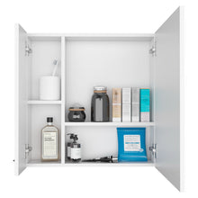 Load image into Gallery viewer, Medicine Cabinet Prague, Four Internal Shelves, Single Door, White Finish-3
