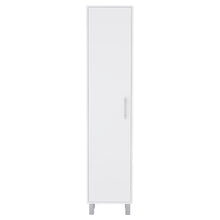 Load image into Gallery viewer, Storage Cabinet Buccan, Five Shelves, White Finish-3
