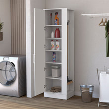Load image into Gallery viewer, Storage Cabinet Manika, One Door and Shelves, White Finish-1
