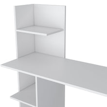 Load image into Gallery viewer, Desk Wichita,Desk, Four Shelves, White Finish-5
