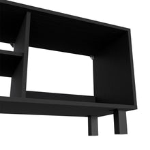 Load image into Gallery viewer, 2pc Living Room Set Millville, Coffe Table, Tv Rack, Four Shelves, Black Wengue Finish-1
