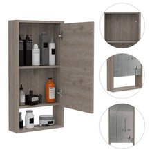 Load image into Gallery viewer, Medicine Cabinet Mirror Clifton, Five Internal Shelves, White Finish-2
