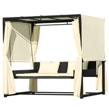 Load image into Gallery viewer, Style Outdoor Swing Bed for 2-3 People-5
