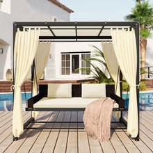 Load image into Gallery viewer, Style Outdoor Swing Bed for 2-3 People-1

