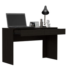 Load image into Gallery viewer, Computer Desk Aberdeen, Two Drawers, Black Wengue Finish-3
