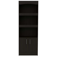 Load image into Gallery viewer, Bookcase Denver, Metal Hardware, Black Wengue Finish-4
