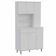 Load image into Gallery viewer, Kitchen Pantry Piacenza, Double Door Cabinet, White Finish-3

