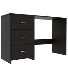 Load image into Gallery viewer, Writting Desk Riverside,Three Drawers, Black Wengue Finish-3
