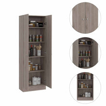 Load image into Gallery viewer, Storage Cabinet Pipestone, Double Door, Light Gray Finish-2
