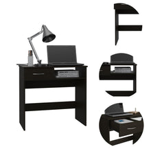 Load image into Gallery viewer, Home Office Set Caldwell, Keyboard Tray, Black Wengue Finish-2
